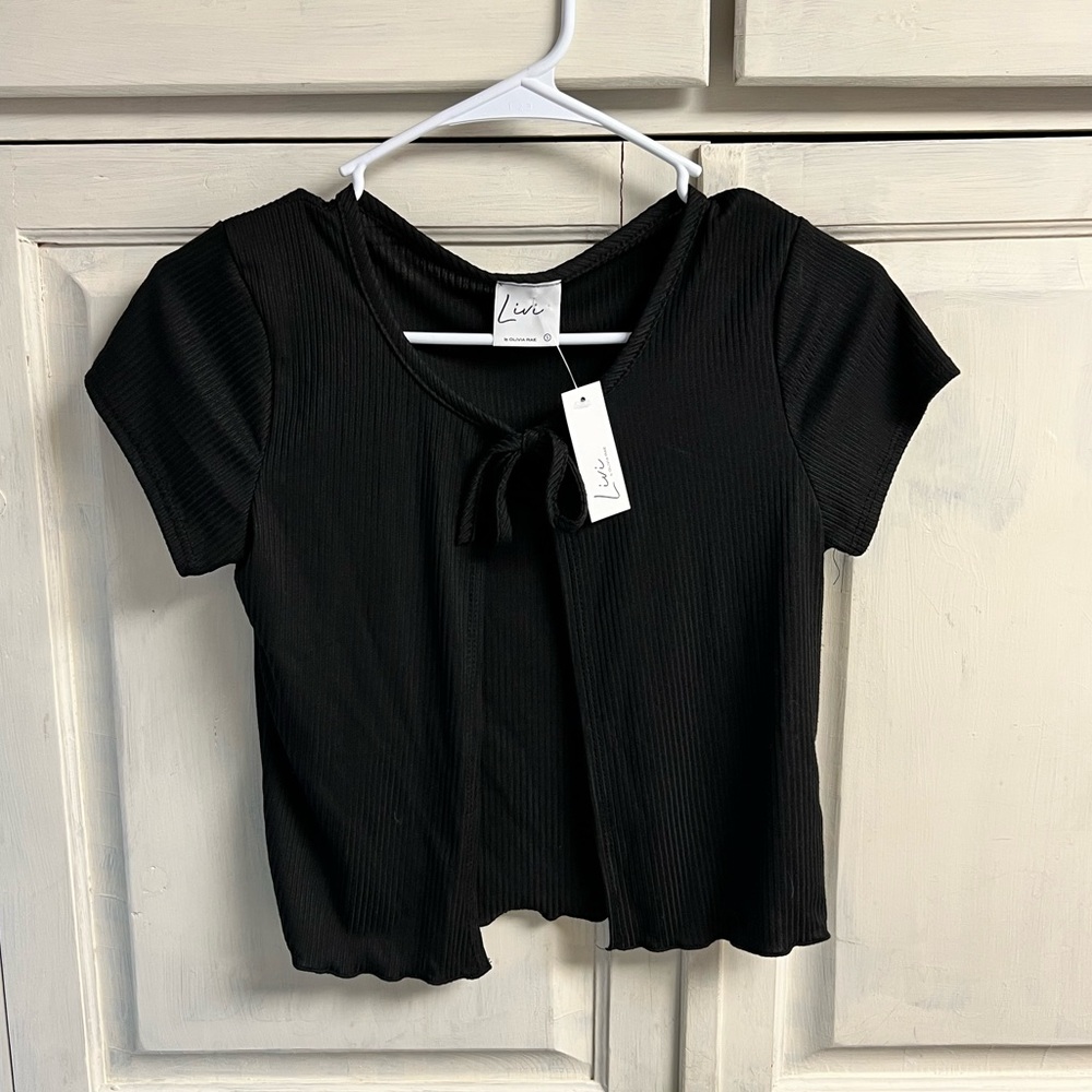 Tie Front Top